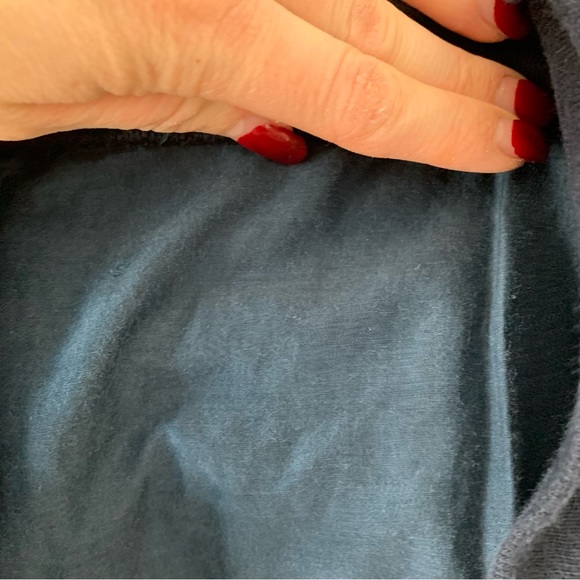 J. Crew silk and lace front crewneck sweater - Picture 4 of 6